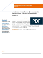 A extensão universitária e a (re)organização de agricultores familiares em tempos de pandemia