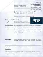 ISO 9000 2015 Principes Esssentiels & Vocabulaire PDF