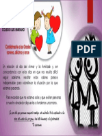 Tarjeta Izada de Bandera Amor y Amistad PDF