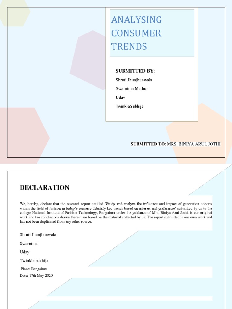 Trend Analysis Pdf Millennials Rock Music