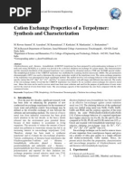 Download Cation Exchange Properties of a Terpolymer Synthesis and Characterization by WARP-World Academy of Research and Publication SN47641003 doc pdf