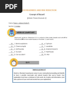 Disaster Readiness and Risk Reduction: Concept of Hazard