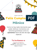 Colorido Divertido Aula Cumpleaños Póster PDF