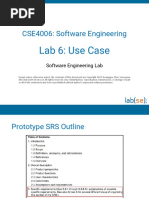 CSE4006: Software Engineering: Lab 6: Use Case