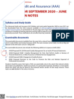 ACCA-AAA-S20 - 2020-2021-Notes-Update