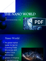 The Nano World: by Prof. Liwayway Memije-Cruz