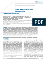 DC-Link Quasi-Switched Boost Inverter With Improved PWM Strategy and Its Comparative Evaluation