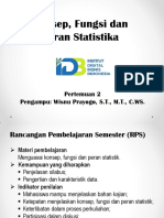 Pertemuan 2 - Konsep, Fungsi, Dan Peran Statistik