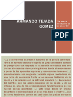 La poesía comprometida de Armando Tejada Gómez en los años 60