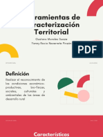 Herramientas de Caracterización Territorial