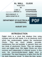 Digital Wall Clock Powerpoint2