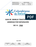 Guia de Manejo Psicologica Por Separacion