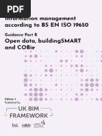 Guidance Part B - Open Data buildingSMART and COBie - Edition 1 PDF