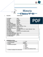 Historia Clínica Psiquiátrica de Depresión