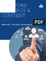 Imprint Talent Readiness Keyword Research