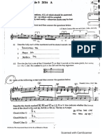 Music Paper 2016 PDF