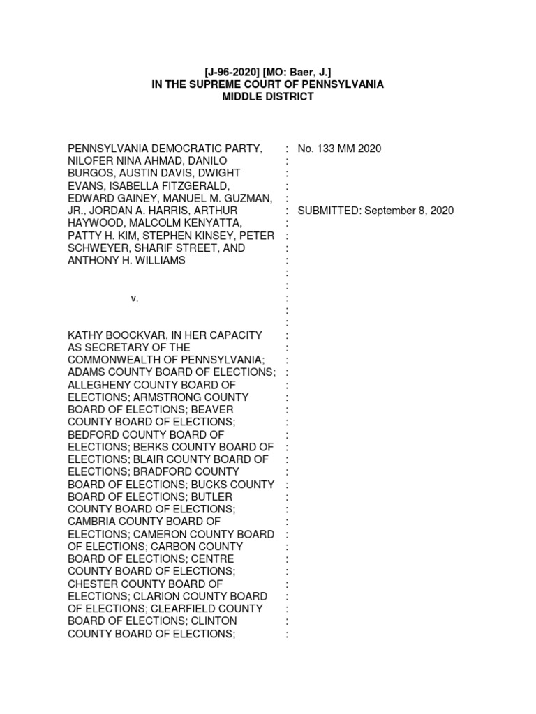 Pa. Supreme Court rules ballots can arrive up to 3 days past election