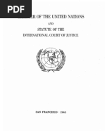 U.N. Charter-Statute of the International Court of Justice