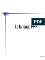 Le Langage PHP