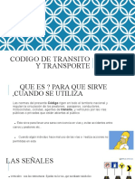 Codigo de Transito y Transporte Catedra