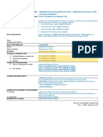 Informe - Rúbrica - T1 - Planificación de La Gestión de Costos