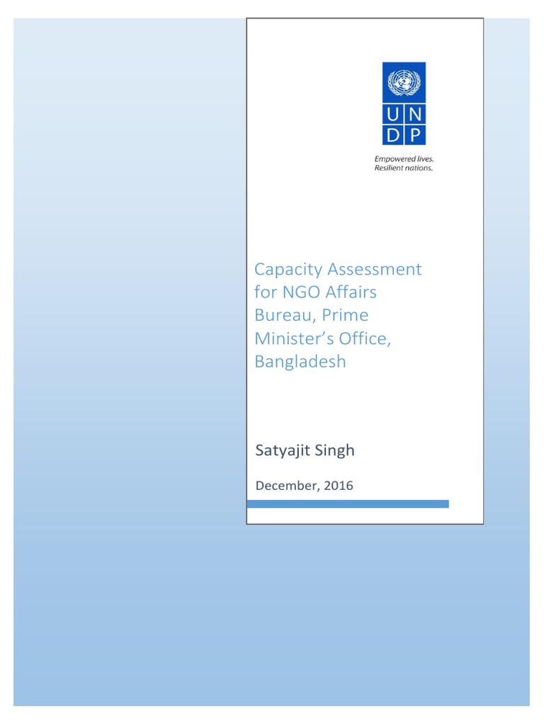 NGOAB Capacity Development Assessment | PDF | Capacity Building | Non ...