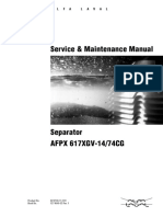 Centrifuga AFPX 617 Instruccion PDF