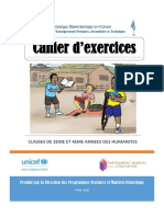 RDC Cahier Humanites 3 4 PDF