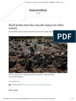 Brasil Produz Mais Lixo, Mas Não Avança em Coleta Seletiva - 14 - 09 - 2018 - Cotidiano - Folha PDF