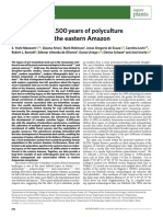 Maezumi (2018) The Legacy of 4,500 Years of Polyculture Agroforestry in The Eastern Amazon