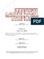 Stranger Things Episode Script 2 01 Chapter One MADMAX