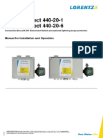 Lorentz - Pvdisconnect 440 20 Manual - en PDF