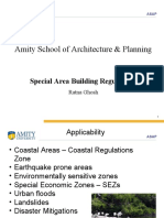 Amity School of Architecture & Planning: Special Area Building Regulations