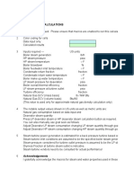 Natural Gas Boiler Calc