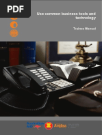 TM Use Common Bus Tools & Tech 310812