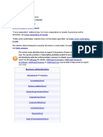 State-Owned Enterprise: Business Administration