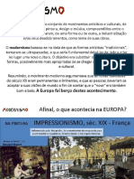 Slide Modernismo PDF