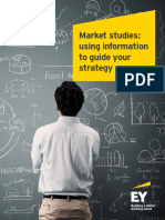 Market Studies: Using Information To Guide Your Strategy