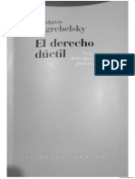 El Derecho Dúctil, Gustavo Zagrebelsky PDF