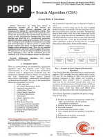 Crow Search Algorithm (CSA) : Suvarna Shirke, R. Udayakumar