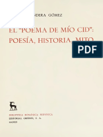 Bandera Gomez Cesareo - El Poema de Mio Cid - Poesia Historia Mito