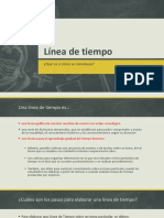 Qué Es y Cómo Se Construye Línea de Tiempo PDF