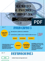 Decreto Supremo #009-97sa