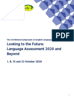 Looking To The Future: Language Assessment 2020 and Beyond