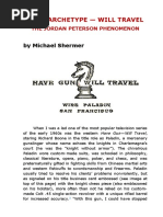 Michael Shermer - HAVE ARCHETYPE - WILL TRAVEL : THE JORDAN PETERSON PHENOMENON