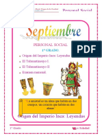 PS 01 Septiembre - Origen Del Imperio Inca