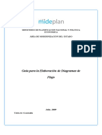 Guía para diagramas de flujo de procesos