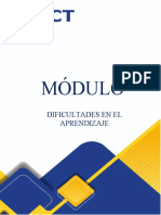 Módulo - Dificultades en El Aprendizaje