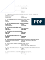 Soal Fisika Ujian Pengukuran Kelas 7