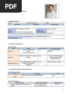 Curriculum Vitae Abelardo Apollo I. David, JR.: Degrees Earned